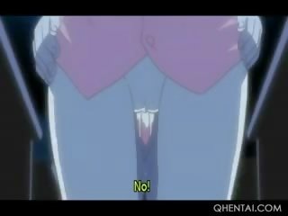 Adolescente hentai esclava en cuerdas coño colocado desde detrás