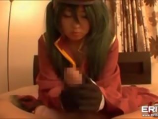 Cute Japanese Cosplayer Gets Pussy Pounded And Creampied