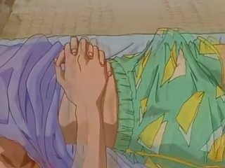 Loira delicado hentai miúda seduzido em um quente anime vídeo
